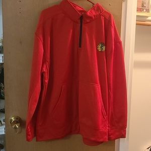 Chicago Blackhawks NHL half zip pullover xxl